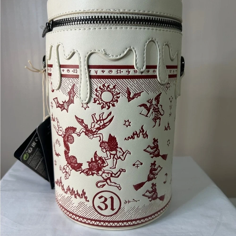 Disney Cream and Red Hocus Pocus Bag